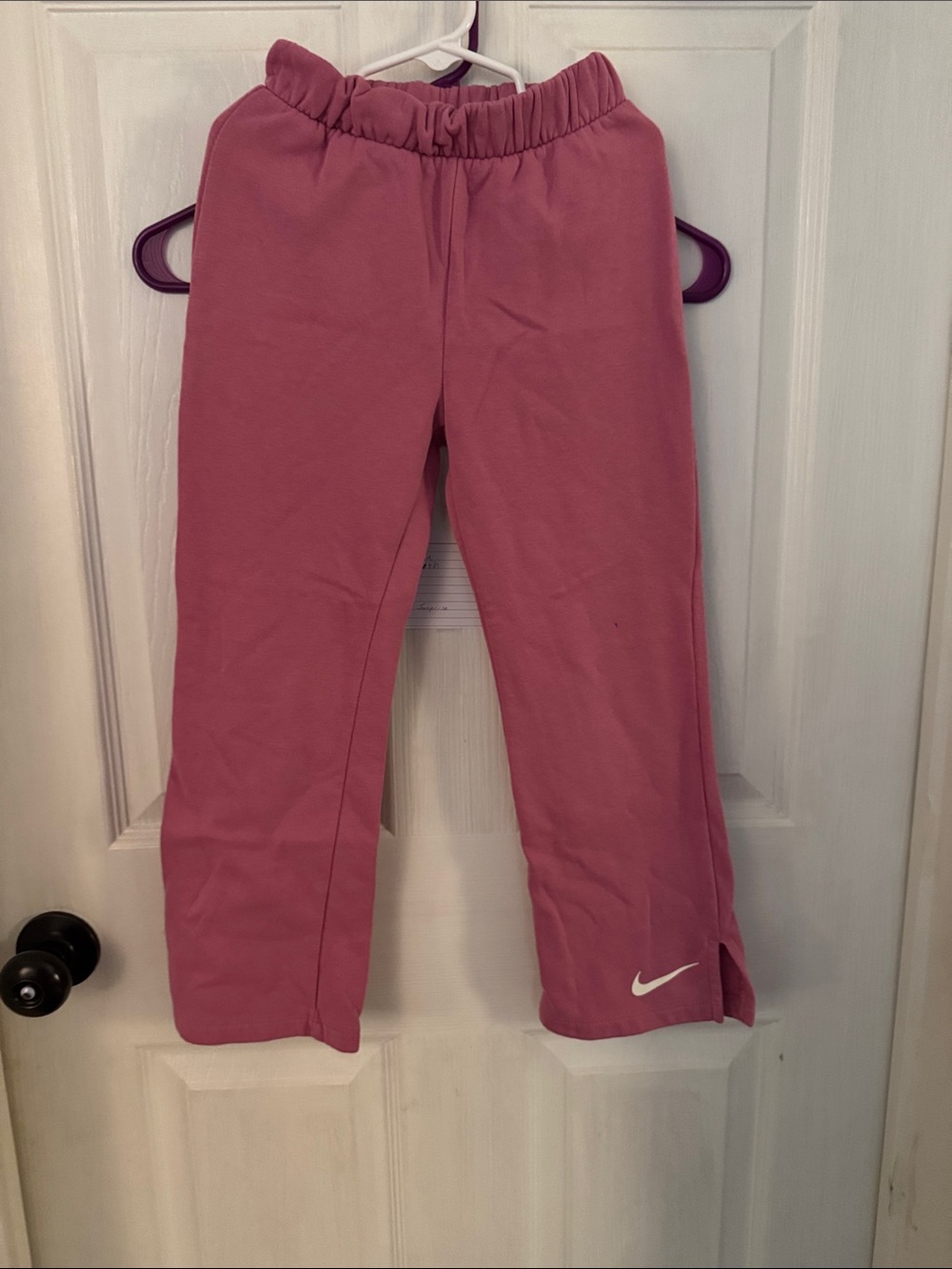 Nike Kids Pink Jogger Sweatpants